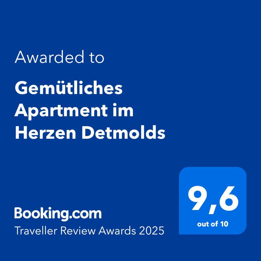 Gemuetliches Apartment Im Herzen Detmolds Exterior photo